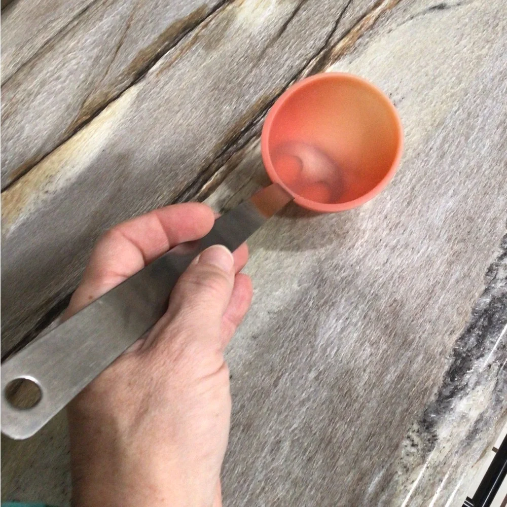 Stainless Steel Silicone Ladle Kitchen Utensil Heat Resistant Serving Spoon 11”